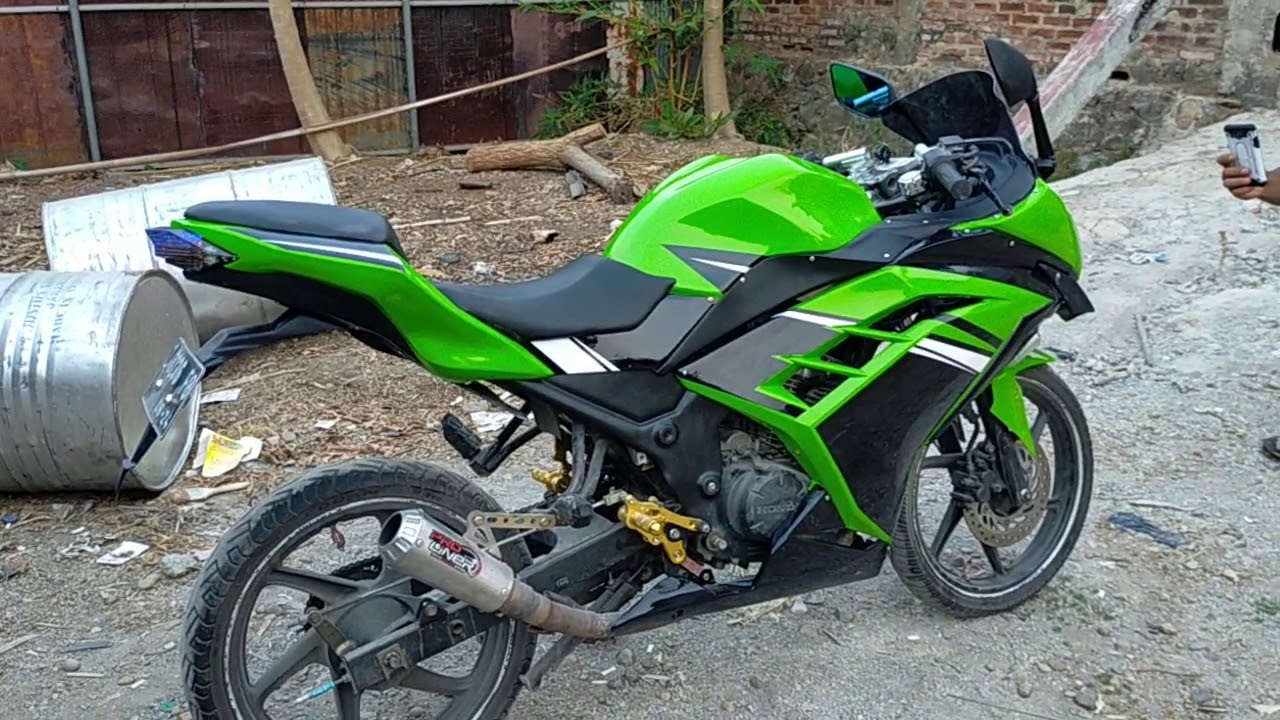 Honda Verza Jadi Ninja Fi Gokil Abis Tapi Kren Jga Y Modifikasi Pasir Cabe YouTube