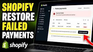 How to restore failed card payments in Shopify Checkout - Full Guide