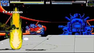 MUGEN - Shredder [Combo Demonstration]