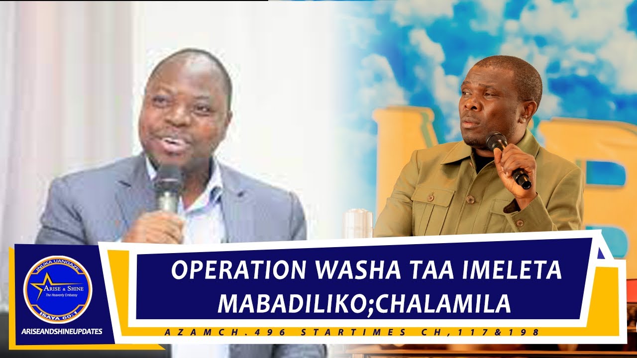 Operation Washa Taa Kagera Ilikuwa Ni Baraka Mh Albert Chalamila 