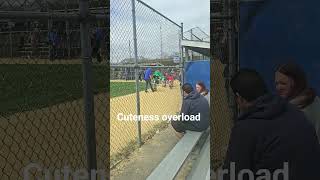 Tball season #shorts #shortsfeed #shortsvideo #baseball #cute #games #kadinescorner