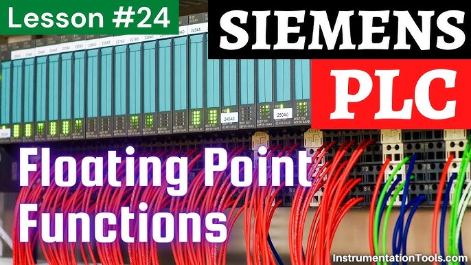 SIEMENS STEP 7 | Convert a floating point to several bytes | SIEMENS S7-300  - YouTube