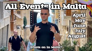 All Events Happening in Malta This Summer Season 2024 by Alex in Malta 16,687 views 1 month ago 8 minutes, 5 seconds