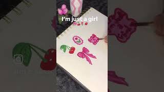 #shortvideo #art #diy #viralvideo #drawing #sketch # girls # back cover # phone