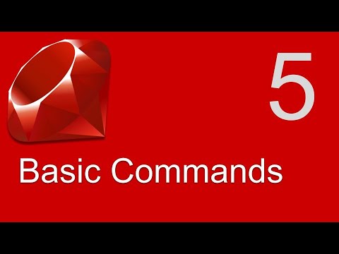 Ruby Beginner Tutorial | Basic Ruby Commands