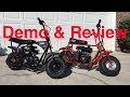 3 Month REVIEW - Coleman CT100U Off Road Gas Mini Bike & MM-B80 Demo