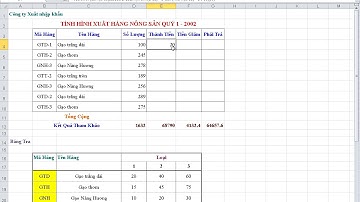 #EXCEL, BÀI 9,10 VLOOKUP KẾT HỢP HÀM MATCH, IF