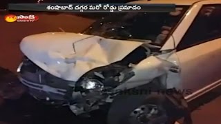 Women Dies in Road Accident at Shamshabad Airport Women Dies in Road Accident at Shamshabad Airport