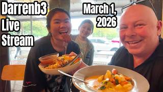 DARRENB3 IS LIVE at KRUNG THEP THAI Restaurant