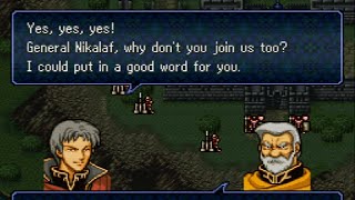 Conversation Event from Kempf to Nikalaf in Chapter 17A - Fire Emblem New Theory of Thracia 776 Net Worth