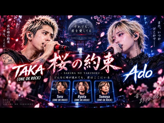 TAKA（ONE OK ROCK）× Ado 🌸😭「桜の約束」— 何年経っても消えない愛