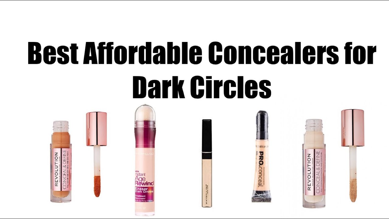 Best affordable concealers for dark circles available in India YouTube