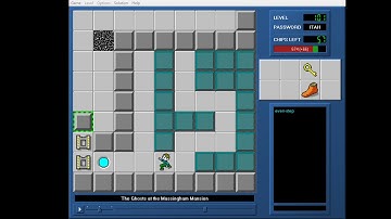 CCLP3 level 101 solution - 608 seconds