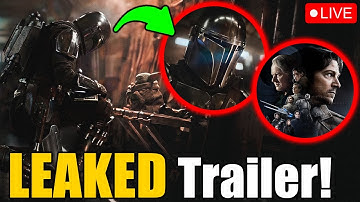 LEAKED Mando & Grogu Trailer! Din Djarin DEATH Teased?! Andor BEST Show of The Year? - LIVE!