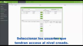 ZKACCESS3.5 Crear nivel de Acceso