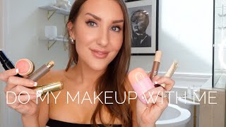 GRWM! DOING MY MAKEUP WITH CURRENT FAVS - BEST STICKS, UNDER EYE MAGIC, & THE BEST TIPS & TRICKS.