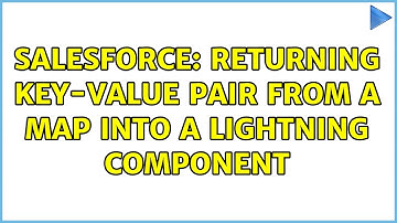 Salesforce: Returning Key-value pair from a Map into a lightning component