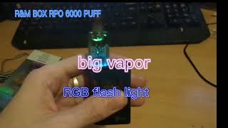 R&M BOX PRO 6000 PUFF REVIEW
