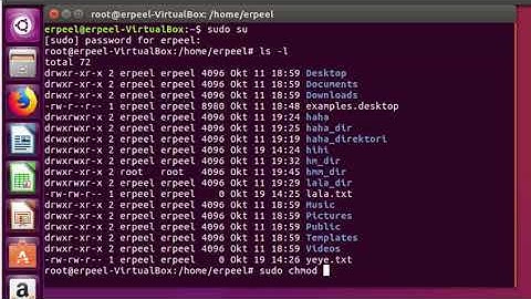 cara mengubah hak akses linux