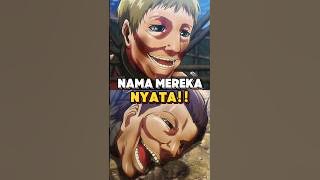 Shawney dan bean Attack on Titan ternyata..... #anime #attackontitan #aot
