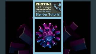 Dynamic Proximity Geometry Nodes Hack #blendertutorial  #blender3d #blender