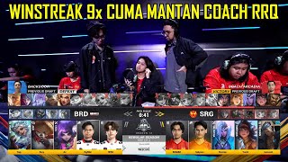 9X WINSTREAK MANTAN COACH RRQ HOSHI MENGGILA !! SELANGOR RED GIANTS VS BARRACUDA ESPORTS GAME 2