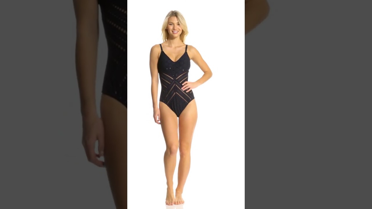 Robin Piccone Clarissa One Piece Swimsuit | SwimOutlet.com