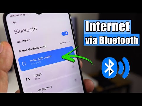 Vídeo: Como faço para me conectar à Internet usando Bluetooth?