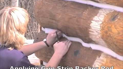 Log Cabin Chinking & Log Chinking | Schroeder Log Home Supply Inc.