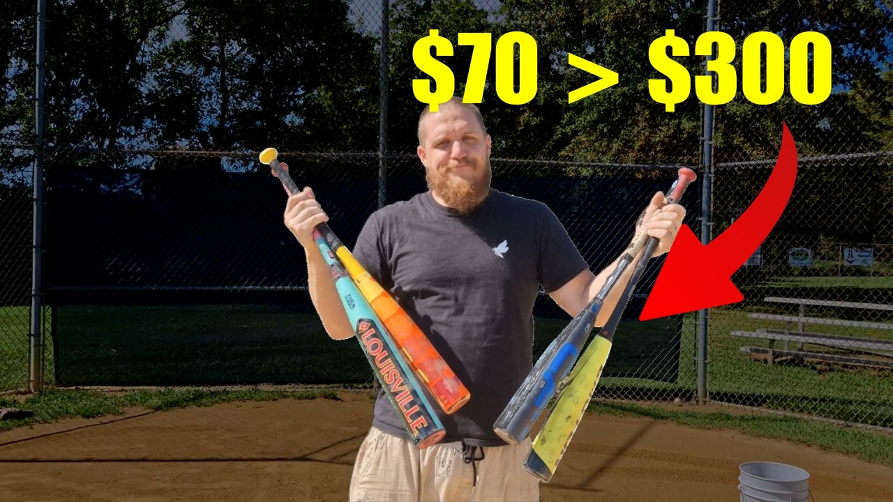 I Spent Over $1,000 on Baseball Bats; Then a $70 One Beat Them All - YouTube