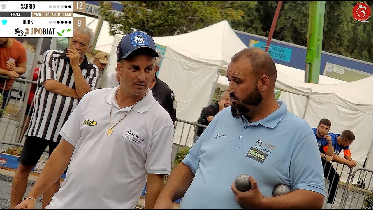 TOP 👍 finale SARRIO vs DURK : International à pétanque d'OBJAT - 13 & 14 août 2022