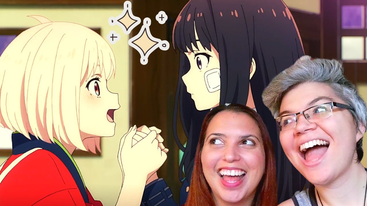 This is cute and intense! Lycoris Recoil EP 1 reaction