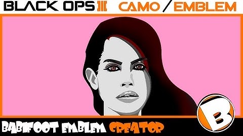 Black Ops 3 Emblem Tutorial 114 -  Lana Del Rey  #Babifoot