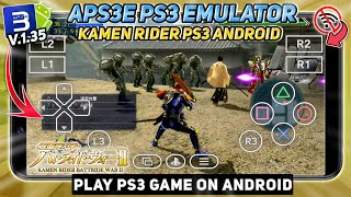 Game Kamen Rider Battride War II Aps3e PS3 Emulator Android Offline - Gameplay & Setting screenshot 3