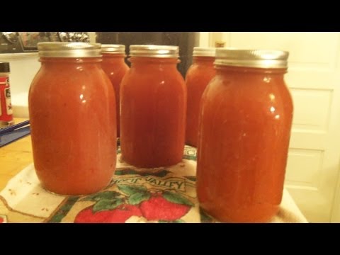 Canning Homemade Tomato Soup - Canning What You grow