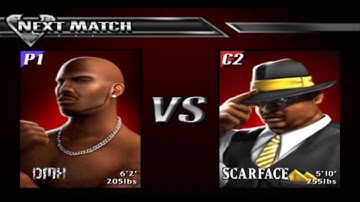 DEF JAM VENDETTA: DMX vs SCARFACE #ripdmx #defjamvendetta #DefJam #ps2