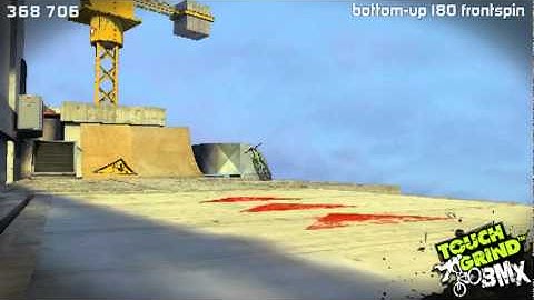 Beating illusion lab record in Inca Hills - Touchgrind BMX