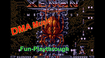 Atari STE, Xenon2: Megablast with DMA music, Playthrough, Real Hardware
