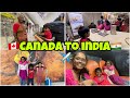  to   met my family after 15 years  canada to india flight vlog  part 2