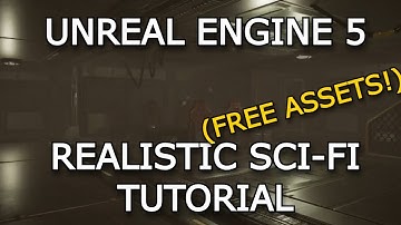Unreal Engine 5 Realistic Sci-fi Level Tutorial - FREE ASSETS + Pro Tips