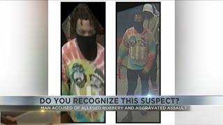 Reward offered for man accused of alleged robbery and aggravated assault
