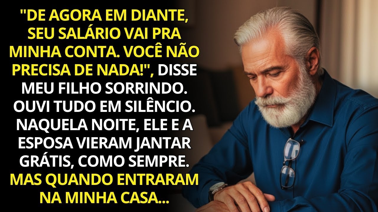 „Von jetzt an geht dein Gehalt auf mein Konto“, sagte mein Sohn und schob mir ein Papier über den Tisch. Donnerstagnachmittag, meine Wohnung in Tijuca, Rio de Janeiro. Sieben Jahre Ruhestand, ein...