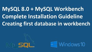 how to install mysql 8.0.22 and workbench in windows 10 | #mysql 8.0.* complete installation guide