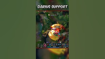 DARIUS SUPPORT is the new way to play! #shorts #leagueoflegends #darius