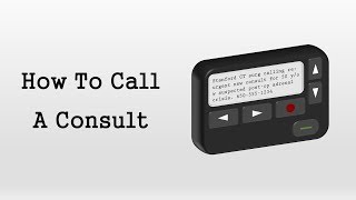 How To Call A Consult