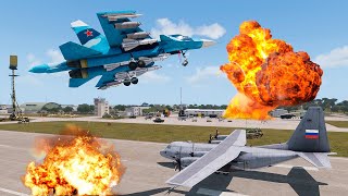 🔴 Ukrainian Javelin missiles destroyed another air base in Crimea. Arma 3 Simulation