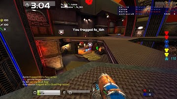 Quake Live: #omega ctf duckhunt in mid