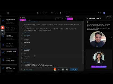 Coding Interview: Palindrome