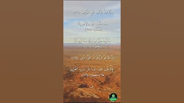💟 حالة واتس أب 💟 آيات من سورة الذاريات بصوت الشيخ ماهر المعيقلي 💟