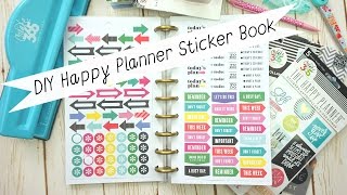 How to: DIY Happy Planner Sticker Book (MAMBI)